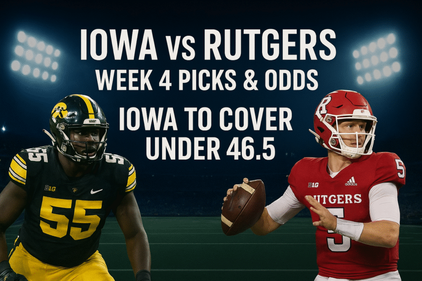 Iowa vs Rutgers Prediction