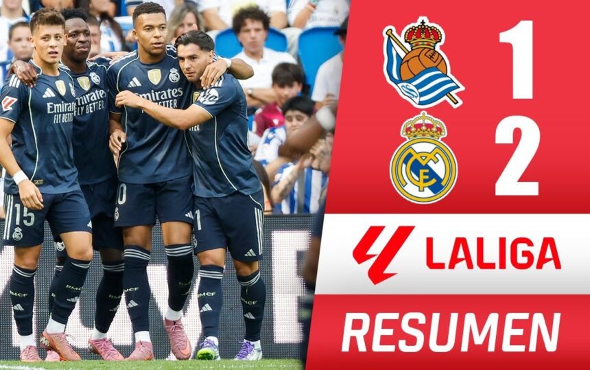 Real Sociedad vs Real Madrid 1-2