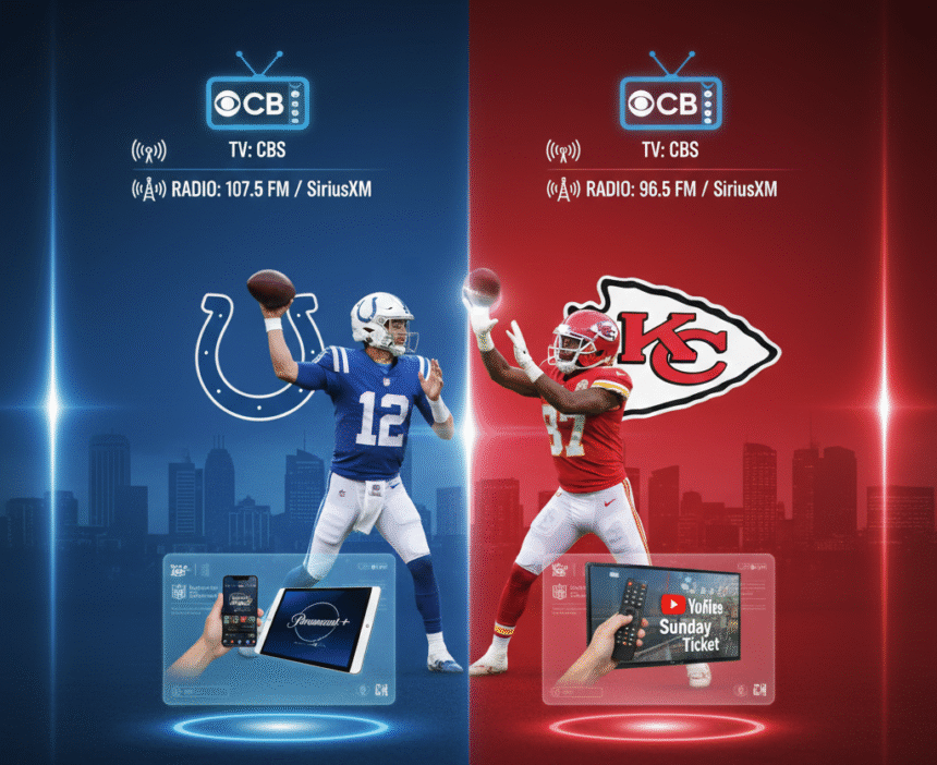 Colts Visit Chiefs at Arrowhead