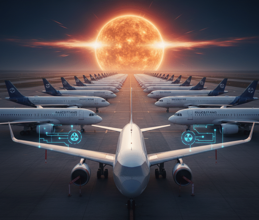 Airbus Grounds Thousands of Jets After Solar Radiation