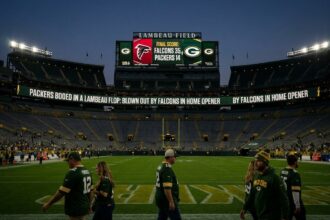 Falcons Stun Packer