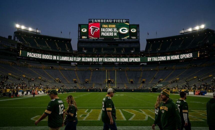Falcons Stun Packer
